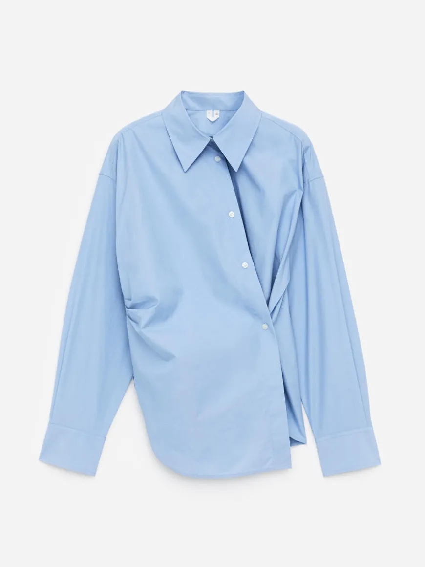 Asymmetric Wrap Shirt