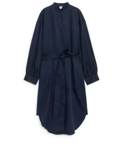 Belted Shirt Dress