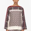 Boat-Neck Blouse