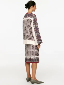 Boat-Neck Blouse