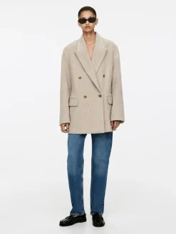 Brushed Wool Blazer