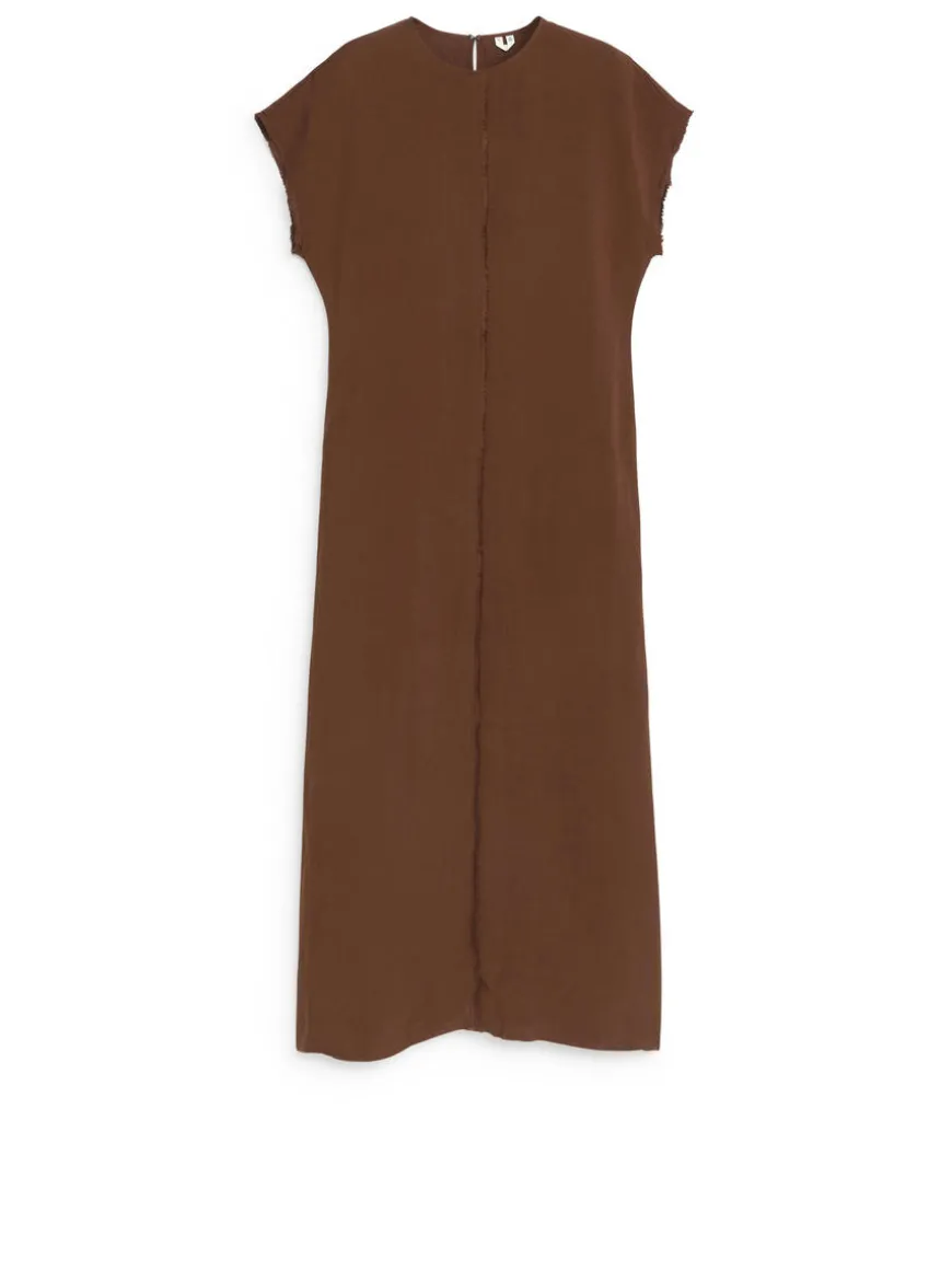 Cap-Sleeve Dress