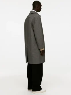 Checkered Car Coat