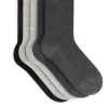 Cotton Rib Socks Set Of 5