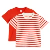 Crew-Neck T-Shirt Set Of 2