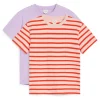 Crew-Neck T-Shirt Set Of 2