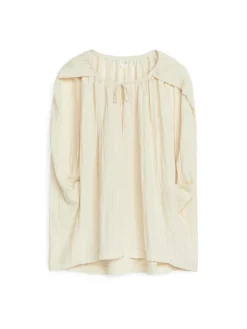 Crinkle Cape Top