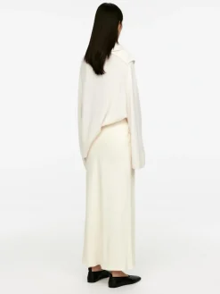 Drape Maxi Skirt