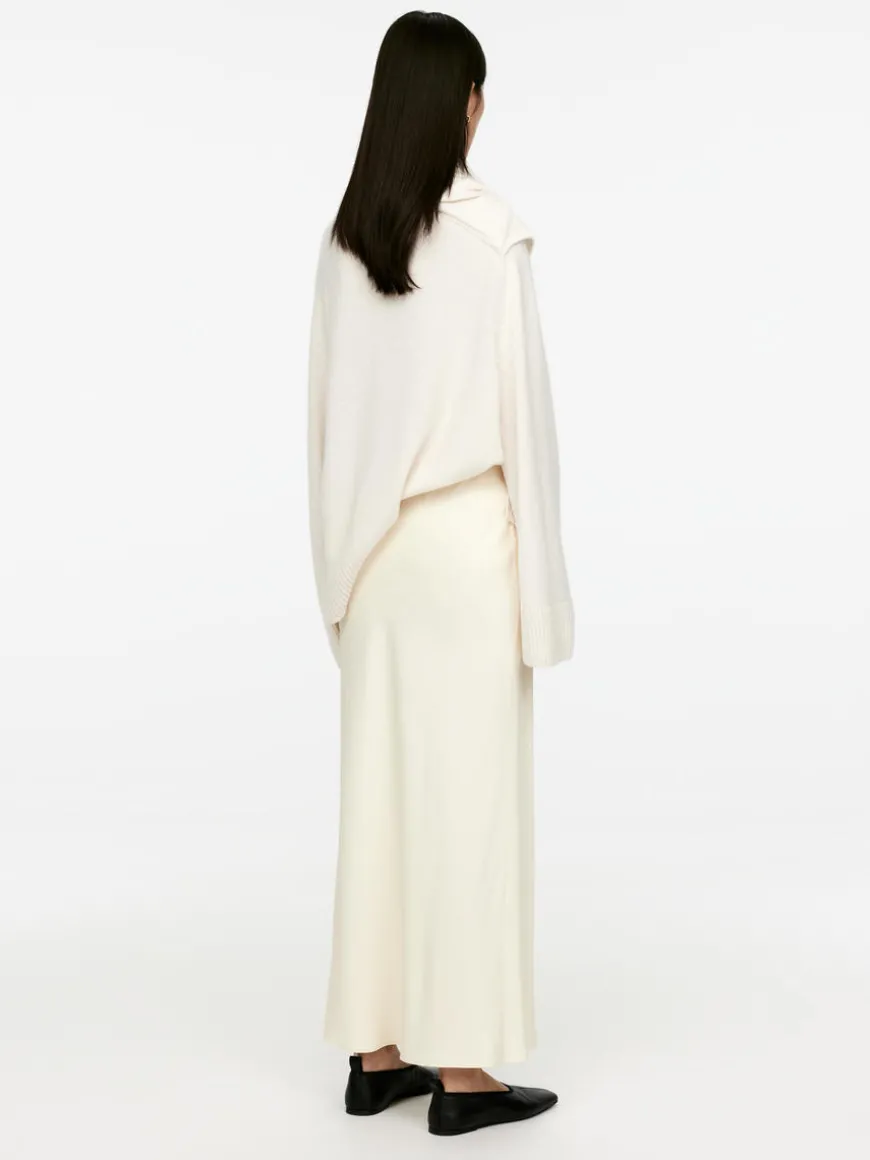 Drape Maxi Skirt