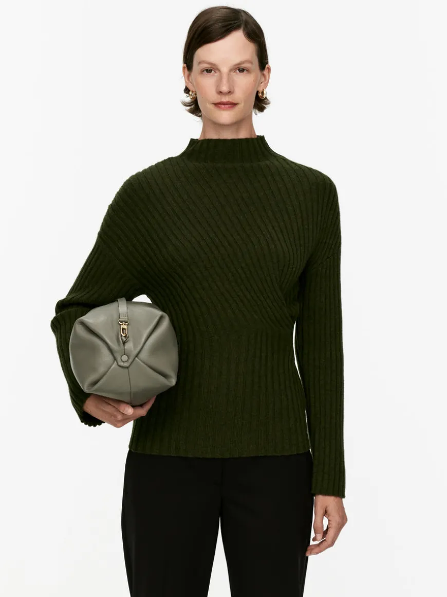 Draped Wool Jumper