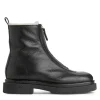 Faux Fur Leather Boots