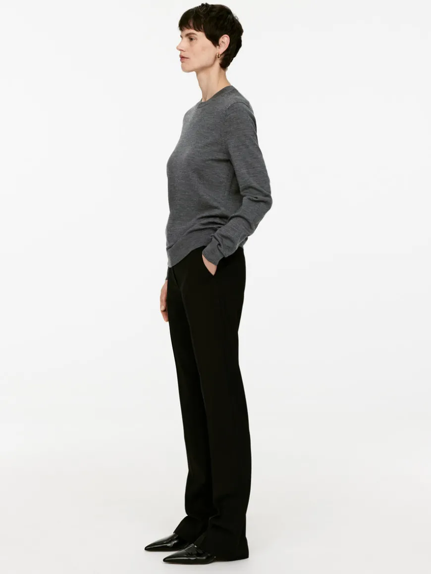 Fine-Knit Merino Jumper