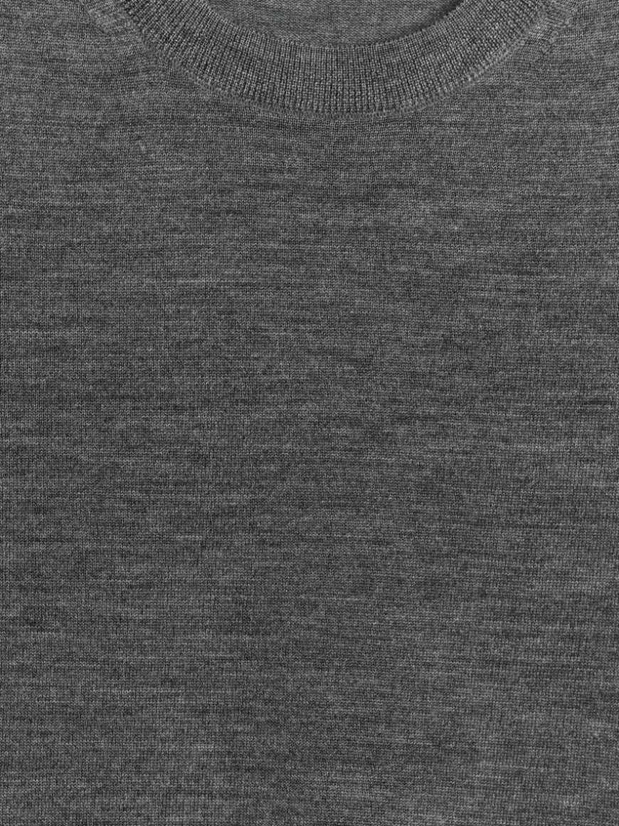 Fine-Knit Merino Jumper