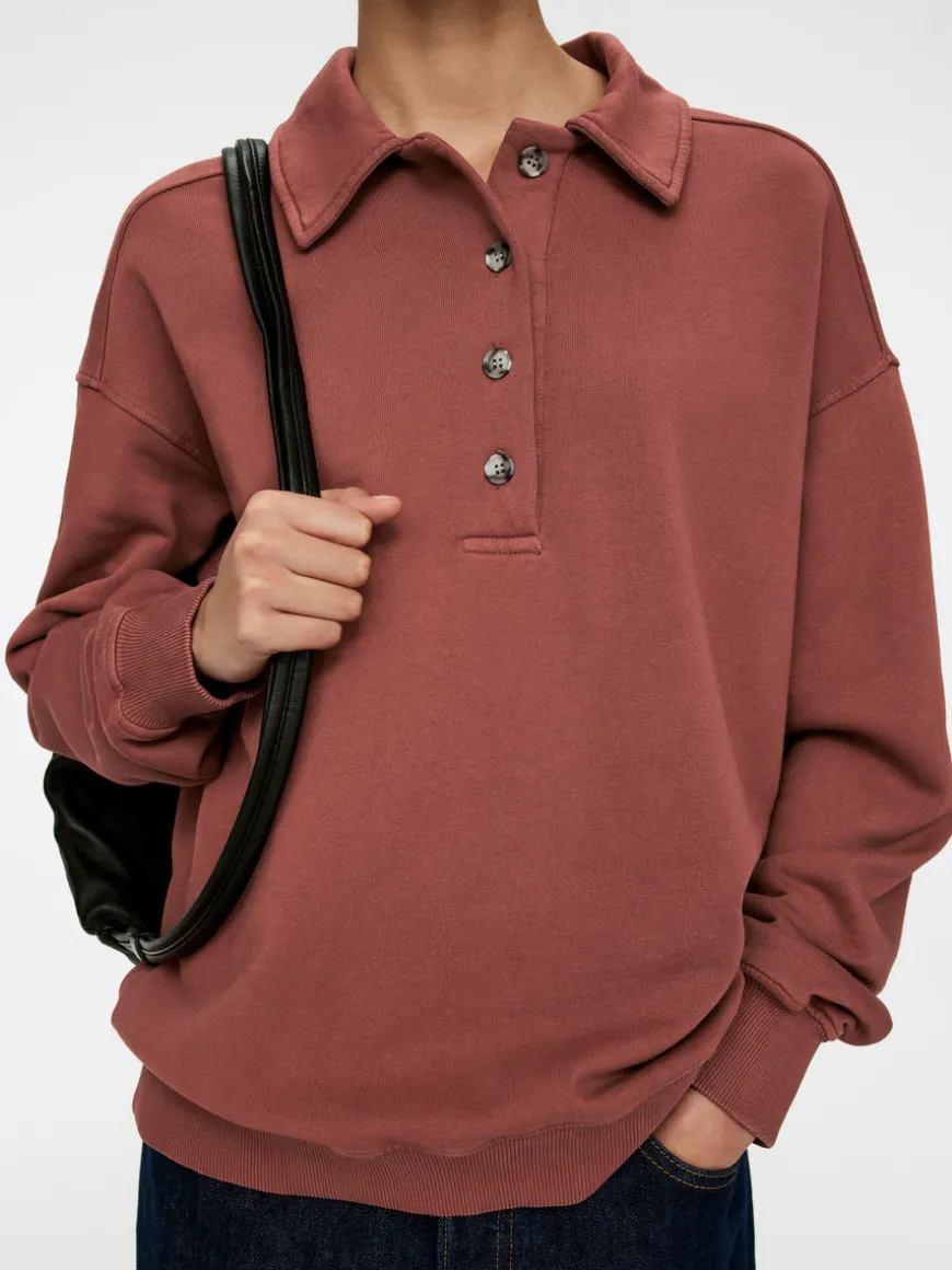 French Terry Polo Shirt