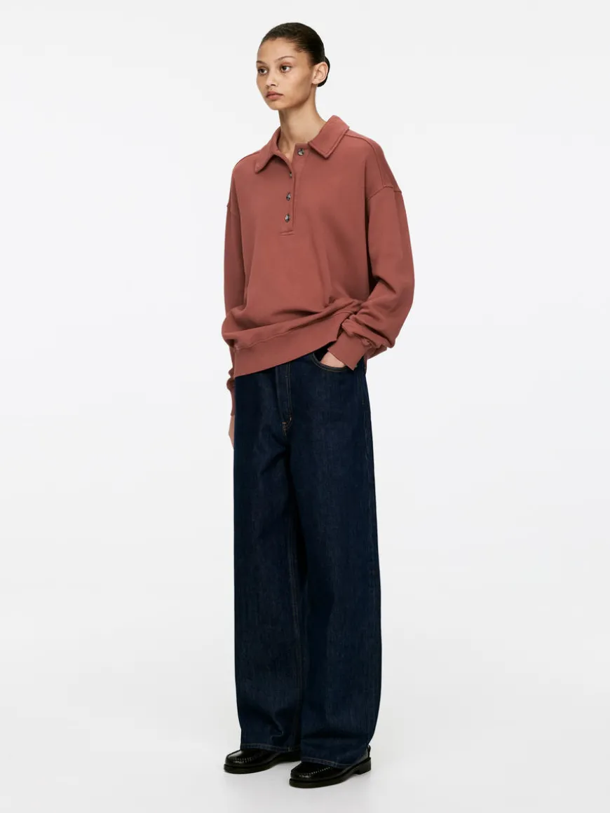 French Terry Polo Shirt