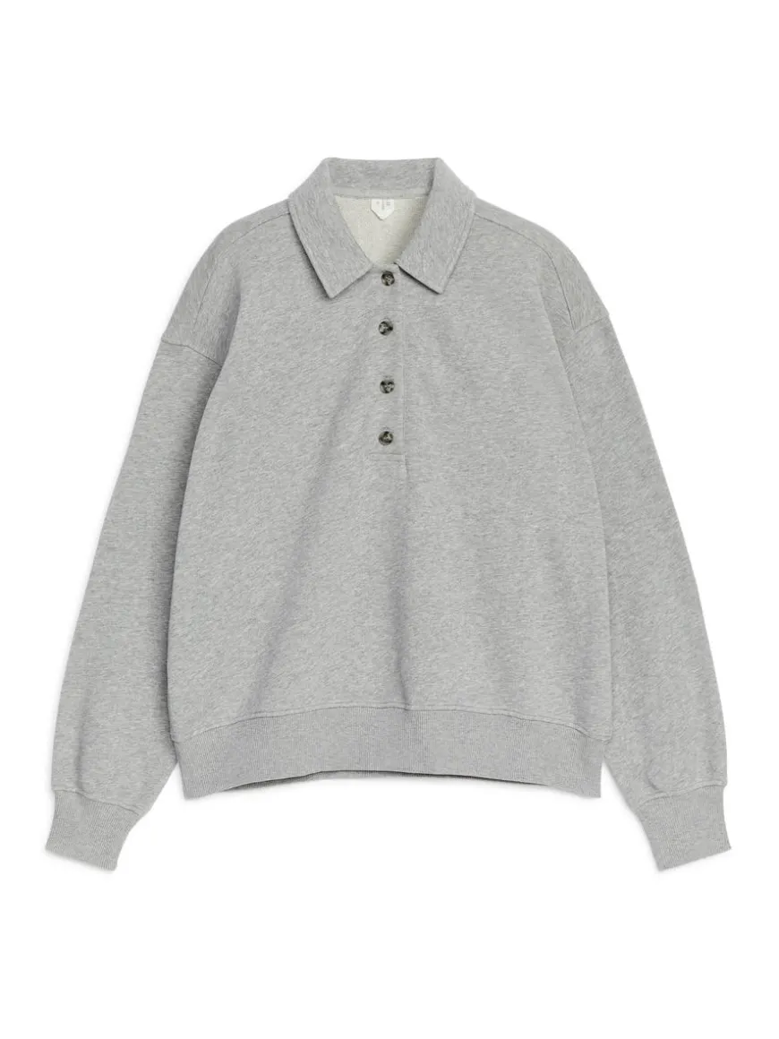 French Terry Polo Shirt