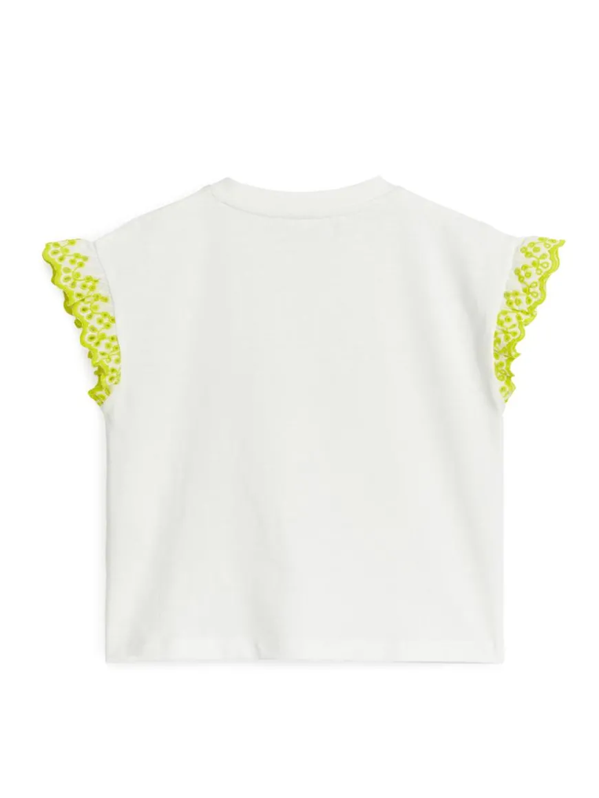 Frill Sleeve T-Shirt