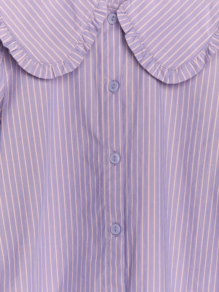 Frill-Collar Blouse