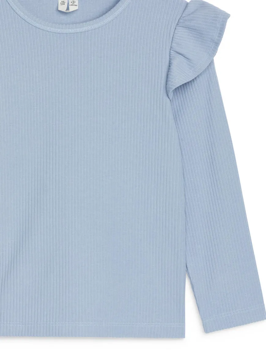 Frilled Jersey Top