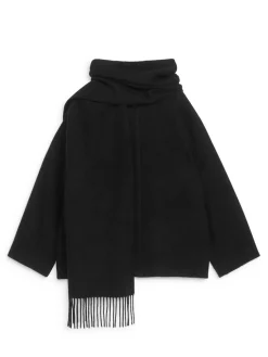 Fringe Scarf Jacket