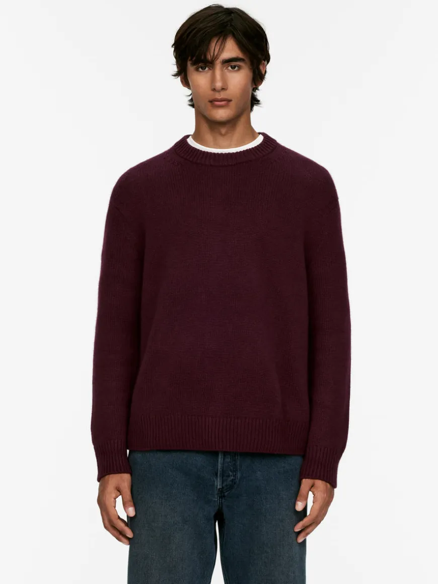 Heavy Knit Wool Blend Jumper