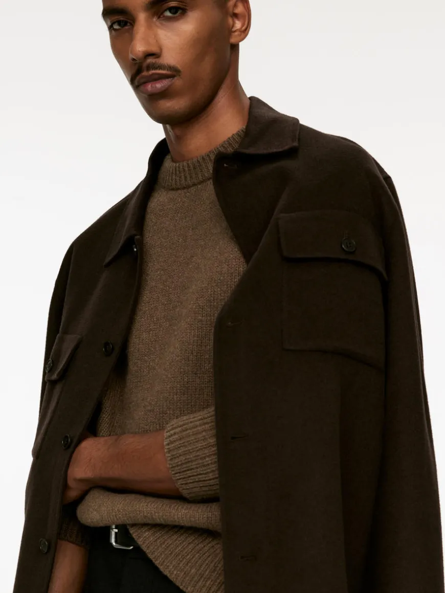 Heavy Knit Wool Blend Jumper