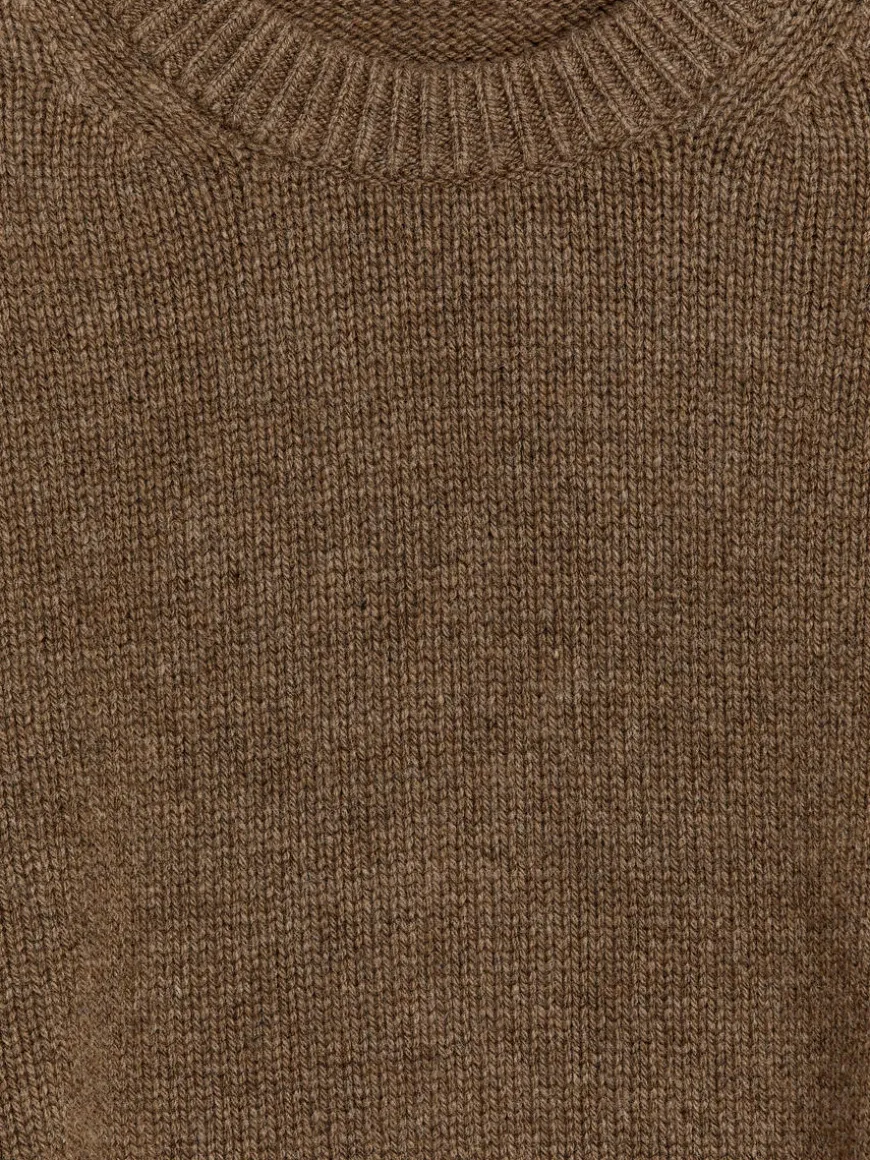 Heavy Knit Wool Blend Jumper