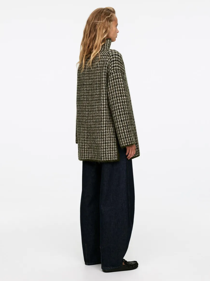 Jacquard-Knit Jumper
