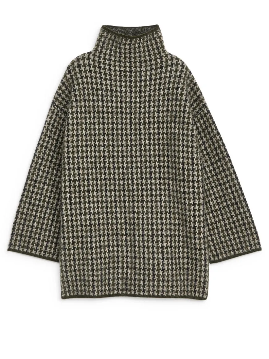 Jacquard-Knit Jumper