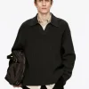 Knitted Polo Jumper