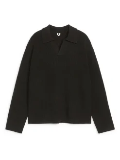 Knitted Polo Jumper