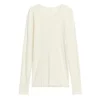 Lettuce-Edge Ribbed Top