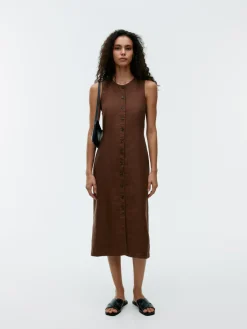 Linen Vest Dress