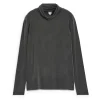 Long-Sleeve Cupro Top