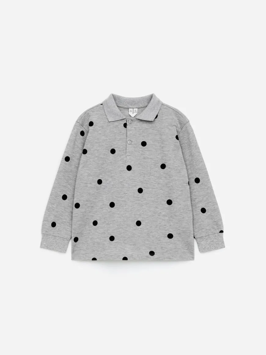 Long-Sleeve Polo Shirt
