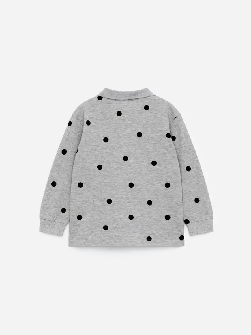 Long-Sleeve Polo Shirt