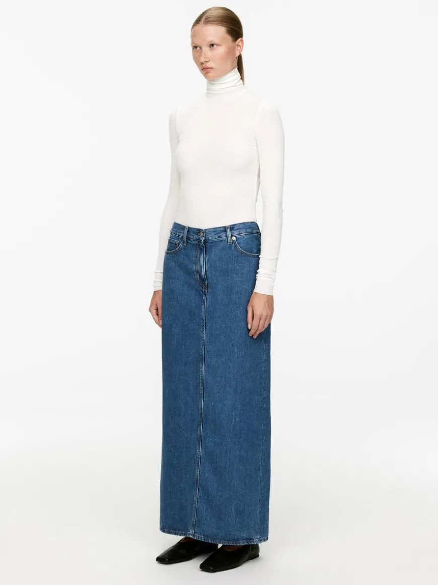 Maxi Denim Skirt