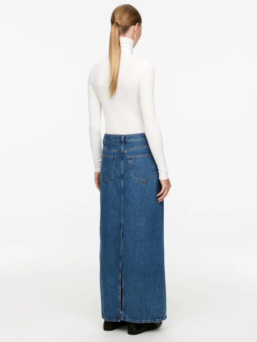 Maxi Denim Skirt