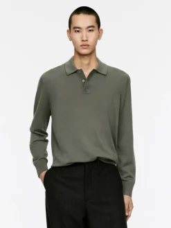 Merino Polo Jumper