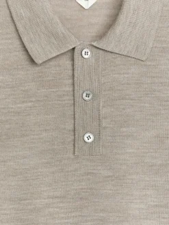 Merino Polo Jumper