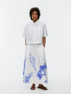 Midi Cotton Skirt