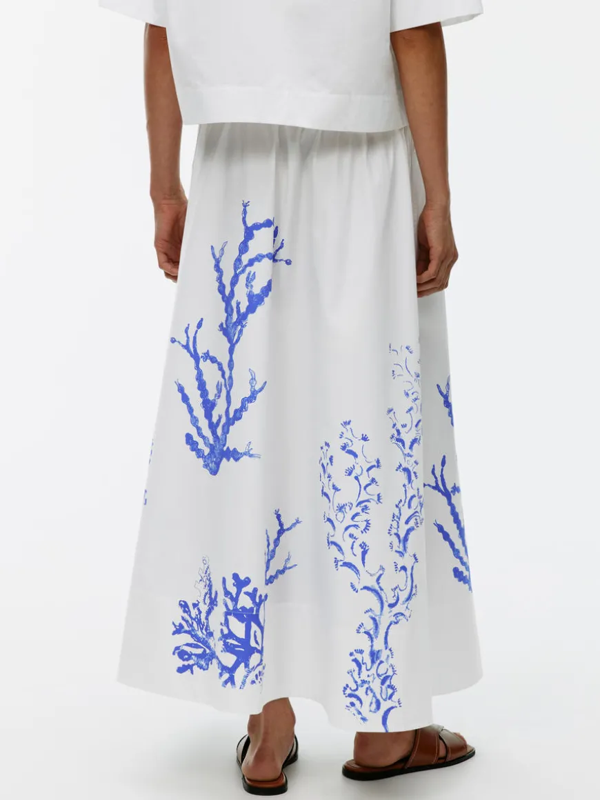 Midi Cotton Skirt