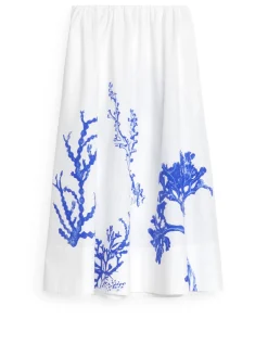 Midi Cotton Skirt