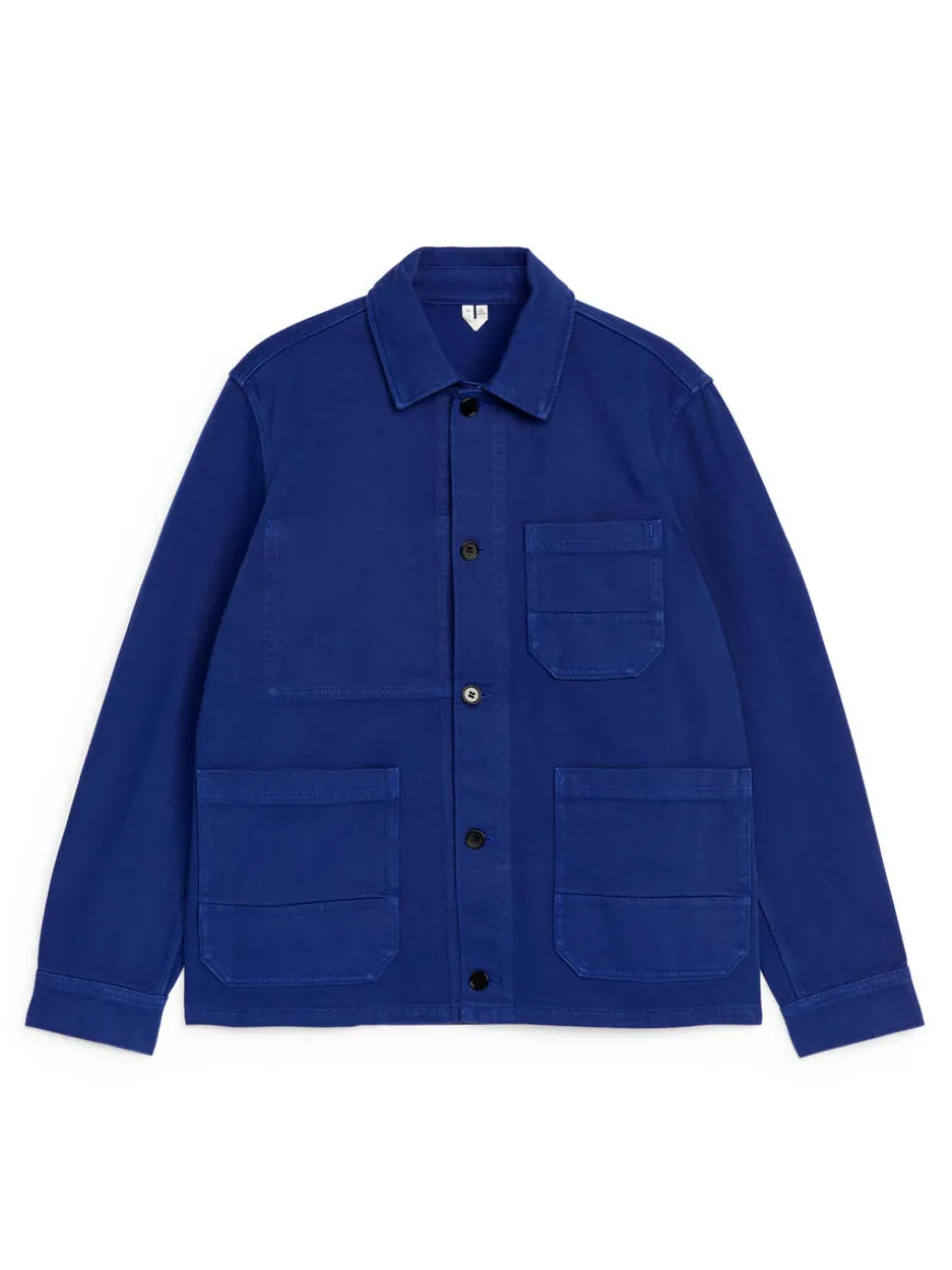 Overdyed Twill Overshirt