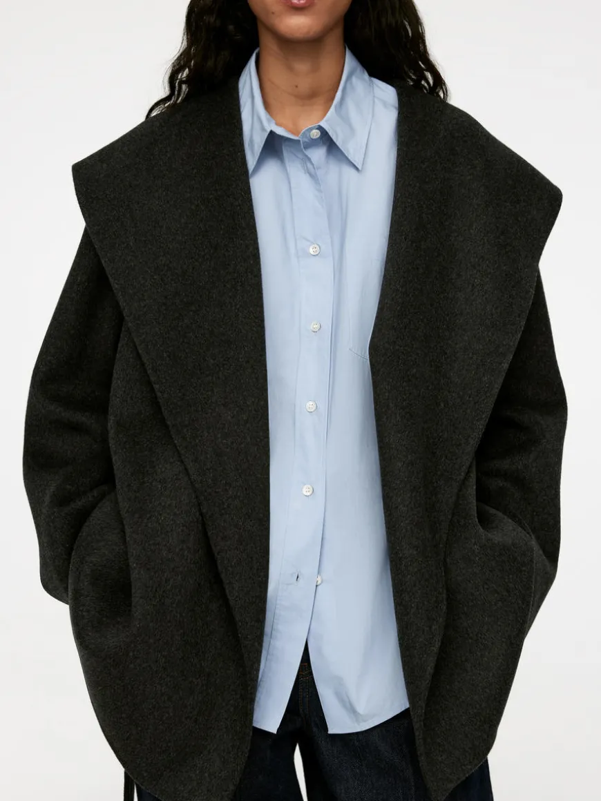 Oversized-Fit Poplin Shirt