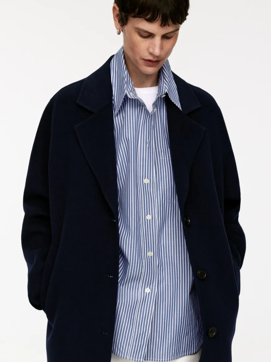 Oversized-Fit Poplin Shirt