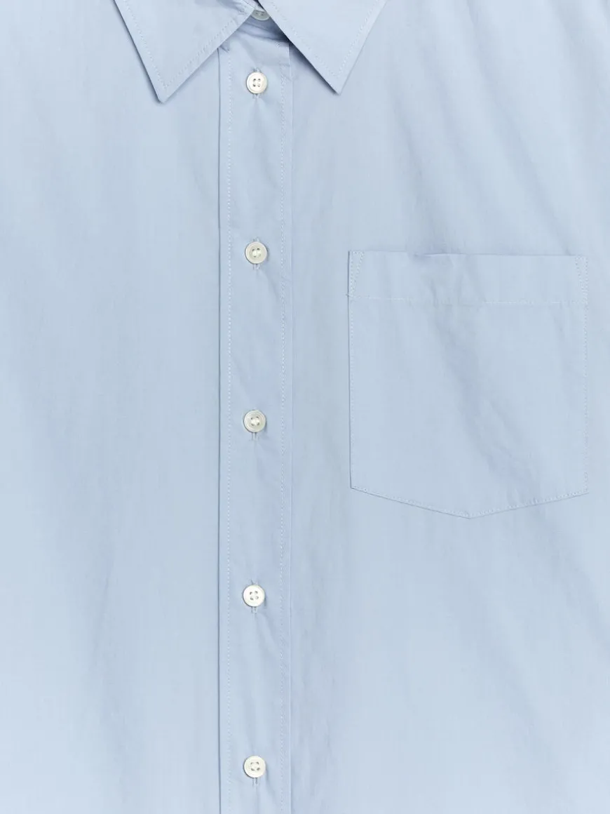 Oversized-Fit Poplin Shirt