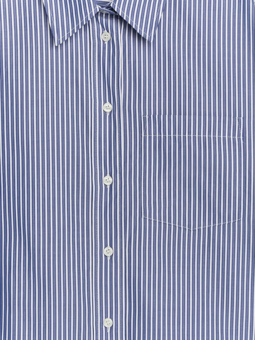 Oversized-Fit Poplin Shirt