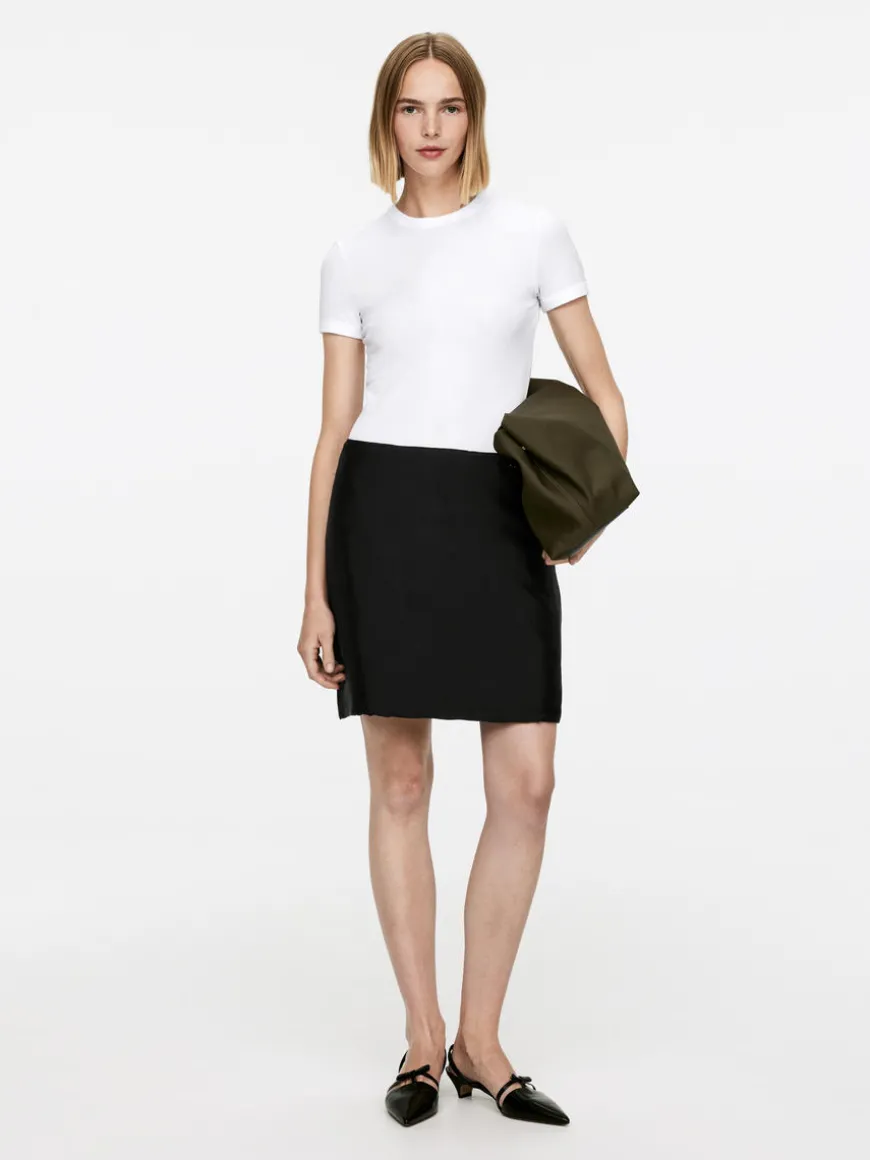 Padded Mini Skirt