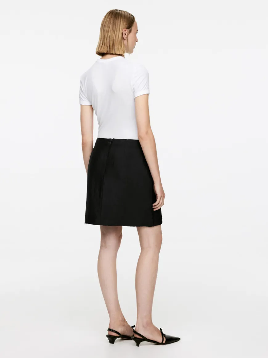 Padded Mini Skirt